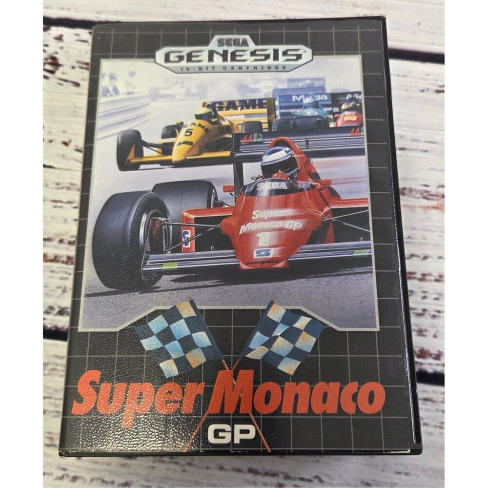 Super Monaco GP Sega Genesis Case Only, No game